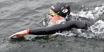 La Monégasque Lisa Pou sacrée championne de France de natation en eau libre
