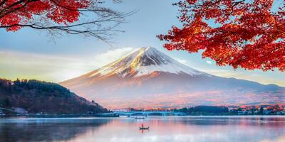 Ils ne l'avaient jamais attendue si longtemps: de la neige enfin annoncée sur le célèbre mont Fuji, symbole du Japon