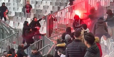 Coupe de France: violente bagarre entre supporters de Bordeaux et Nice, le coup d'envoi retardé