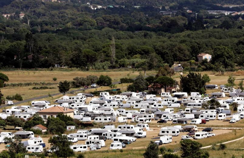 Les gens du voyage installés au parc nature de La Garde ont 24 heures pour quitter les lieux