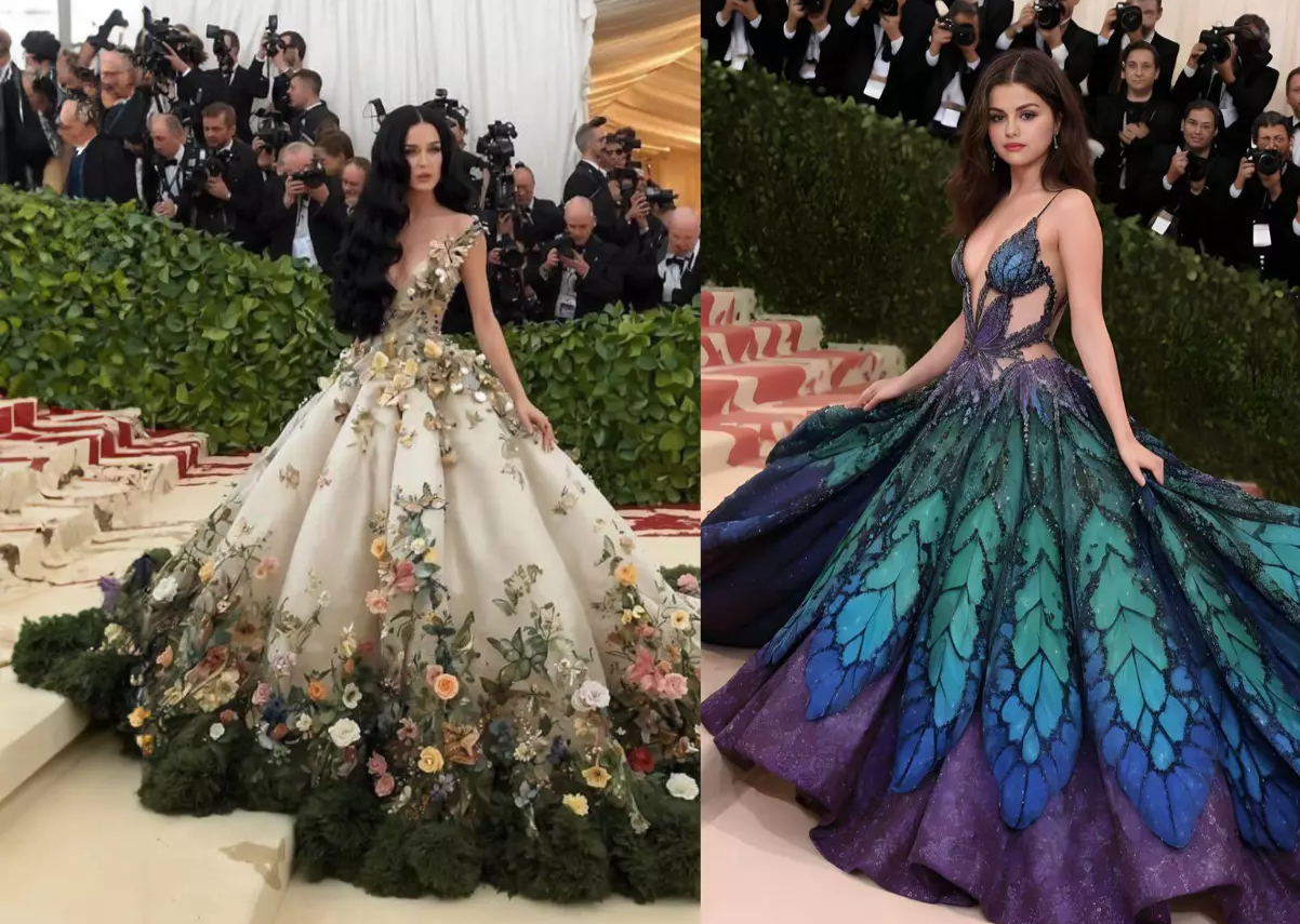 Rihanna, Katy Perry, Lady Gaga... Les robes les plus folles du Met Gala 2024 ont été créées par l'IA