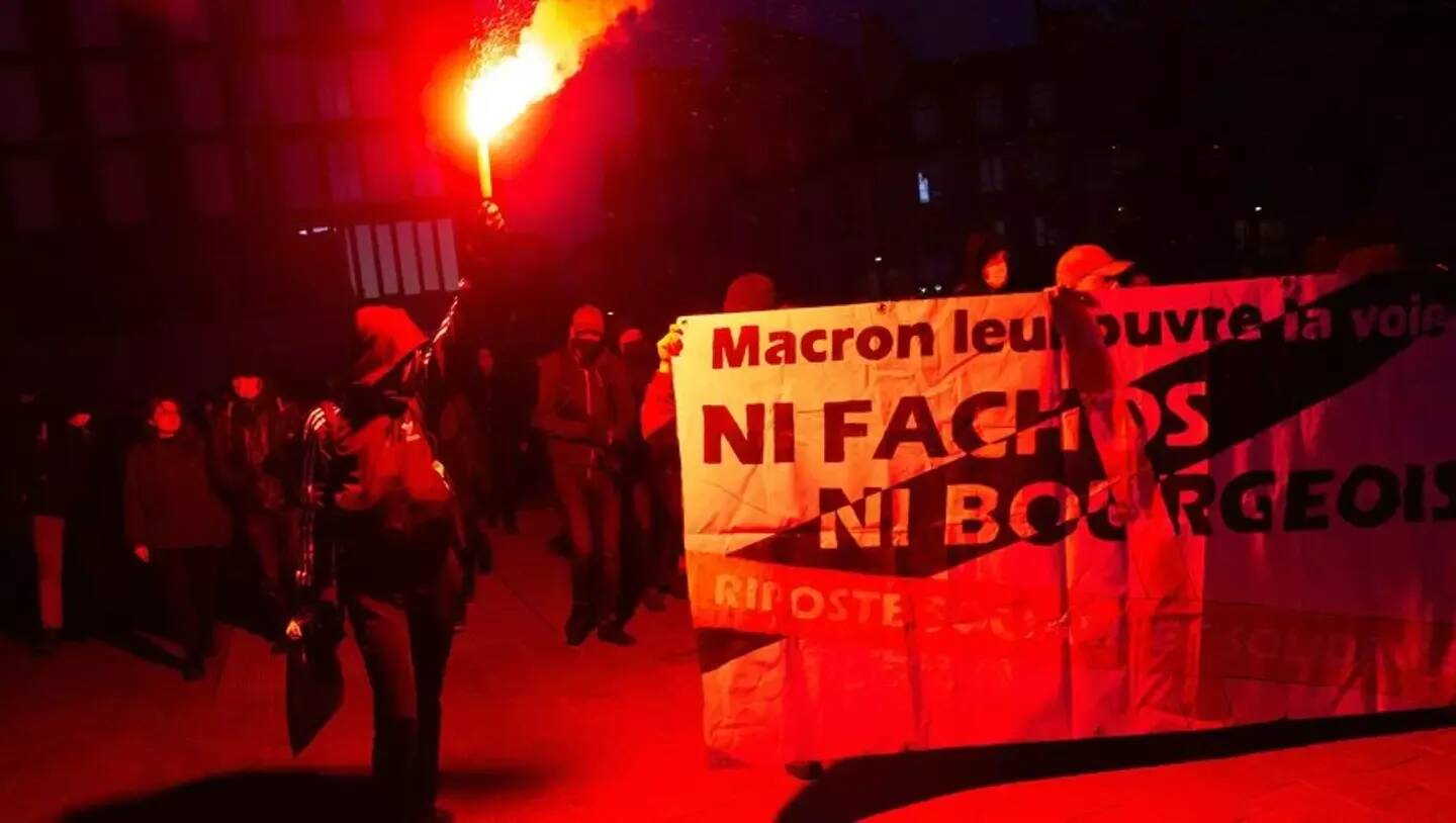 Présidentielle 2022: des incidents à Rennes lors d'une manifestation interdite