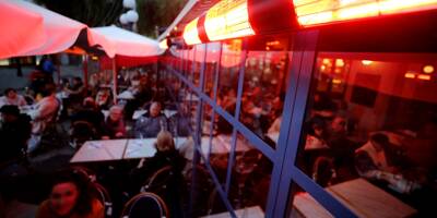 Les terrasses chauffées dans les bars et restaurants, c'est terminé à partir du 1er avril