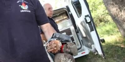 Obus au phosphore retrouvé à Bagnols-en-Forêt: une personne hospitalisée, le périmètre de sécurité levé