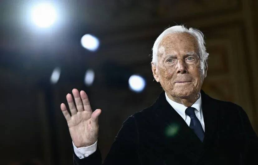Giorgio Armani sera inhumé lundi dans l'intimité familiale