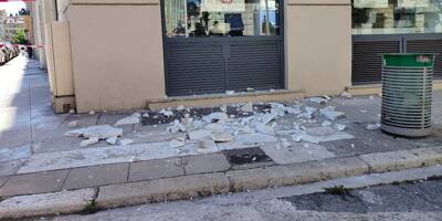 Deux balcons s'effondrent dans le centre-ville de Nice