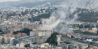 Un feu d'appartement très virulent en cours à Nice, d'importants moyens déployés