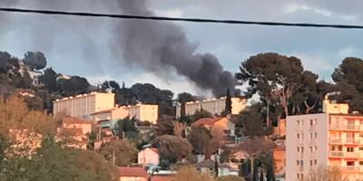 Un feu d'appartement mobilise les pompiers à Toulon