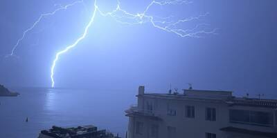 Les Alpes-Maritimes frappées par des orages la nuit dernière: vos plus belles photos des éclairs