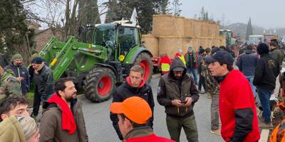 L'opération des agriculteurs vient de démarrer dans l'Est-Var et pourrait durer 48 heures