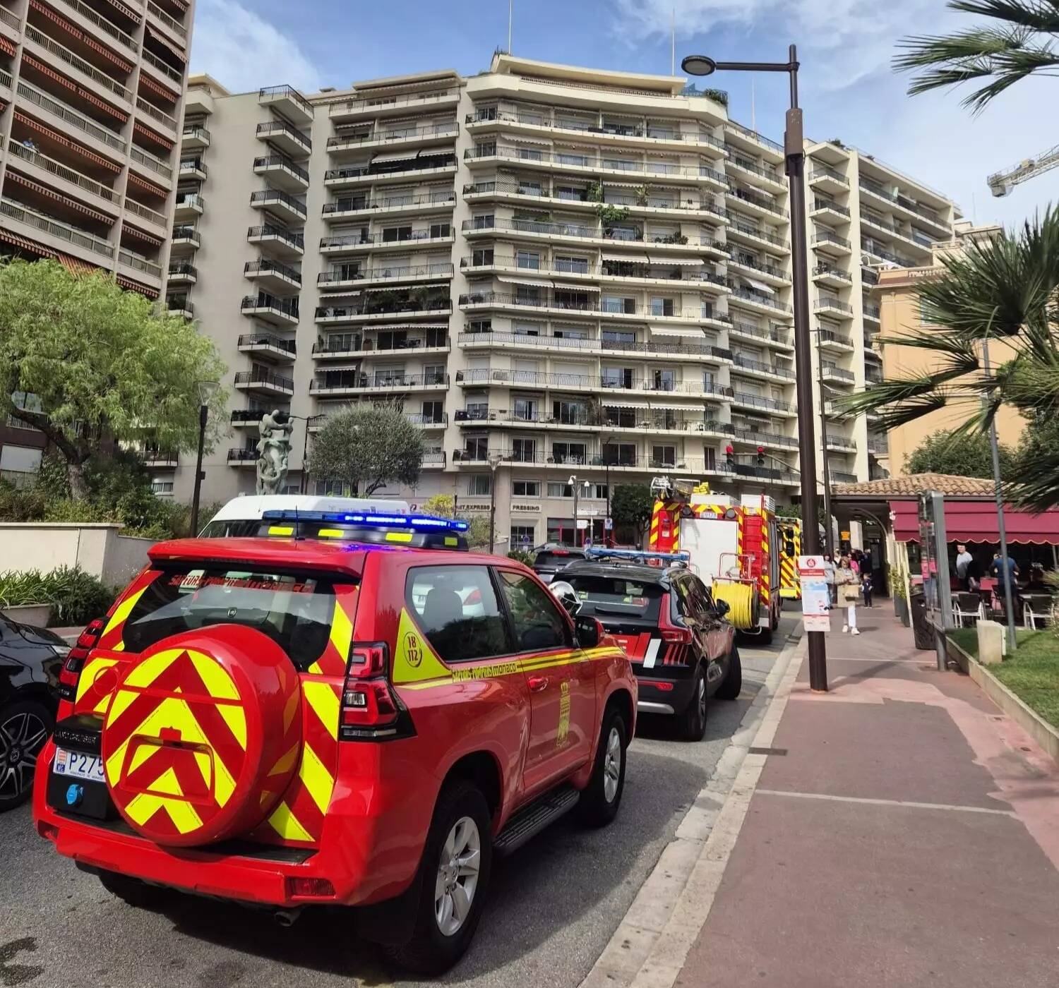 Une fuite de gaz sur un compteur a nécessité la fermeture du boulevard des Moulins à Monaco