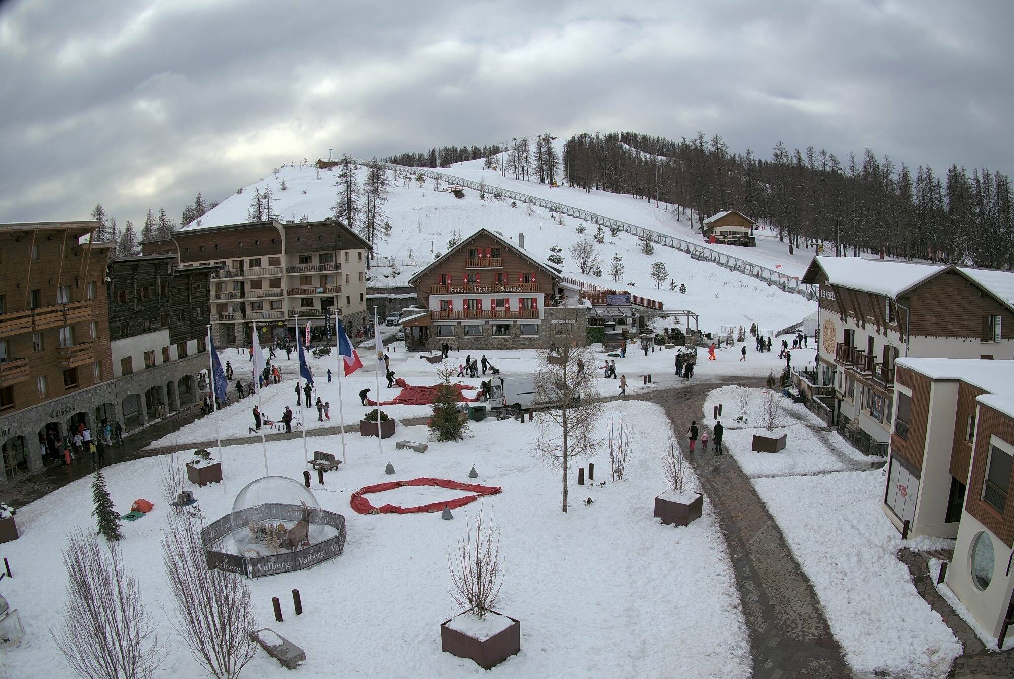 Des dizaines de centimètres de neige en plus, voici les photos dans les stations de ski des Alpes-Maritimes