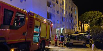 Feu dans un immeuble à Saint-Raphaël: une femme et ses deux enfants évacués