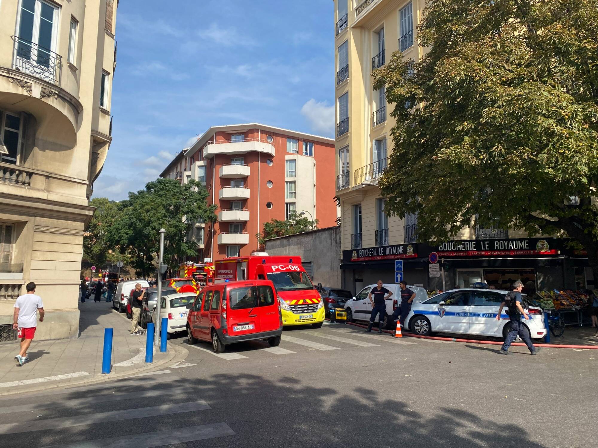Incendie dans un Ehpad à Nice: le feu a été maîtrisé par les pompiers et le bilan est toujours en cours