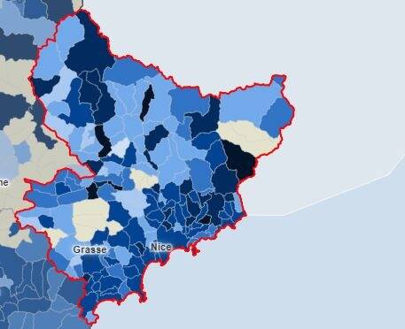 Covid 19 Quelles Sont Les Communes Les Plus Touchees Par L Epidemie Dans Les Alpes Maritimes Nice Matin