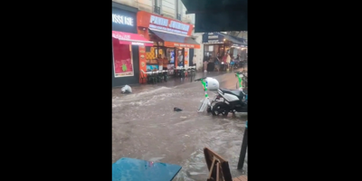Les images des inondations impressionnantes à Paris