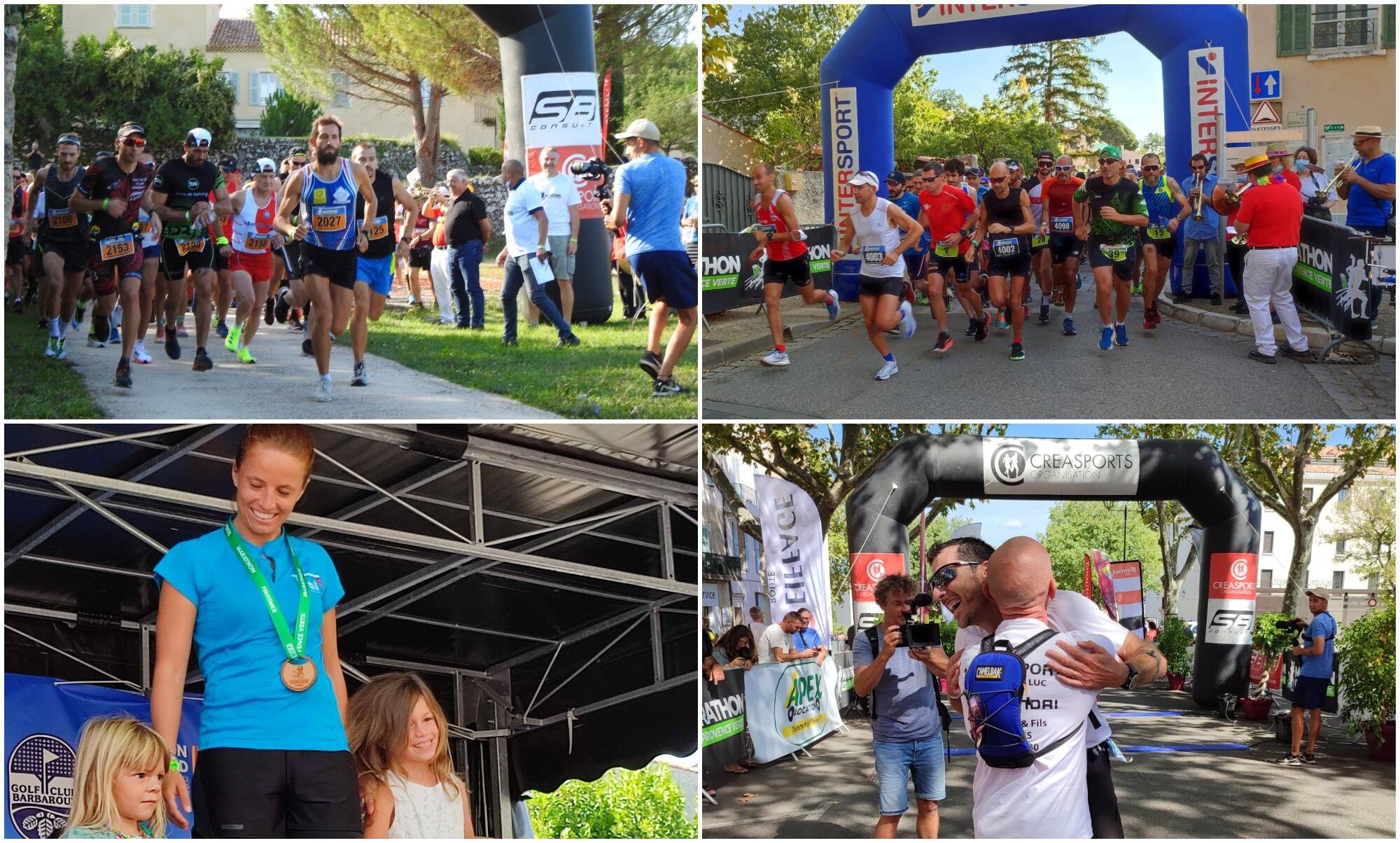 Des centaines de coureurs ont participé au marathon Provence verte ce dimanche
