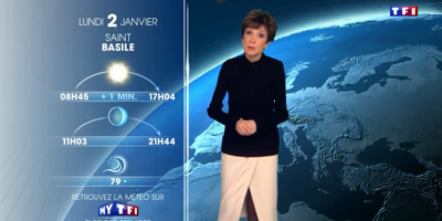 Disparition de Catherine Laborde: regardez son très émouvant dernier bulletin météo sur TF1