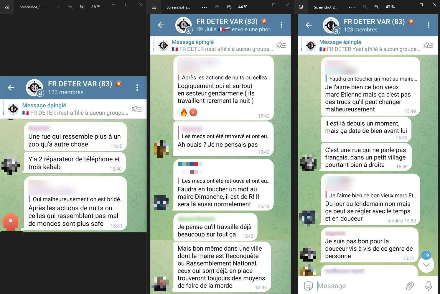 Groupes de discussion d'extrême droite "FR DETER": une enquête ouverte pour "apologie du terrorisme, menaces de mort ou autres crimes, incitation à la haine"