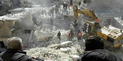 L'effondrement d'un immeuble à Alep en Syrie fait 16 morts dont plusieurs enfants