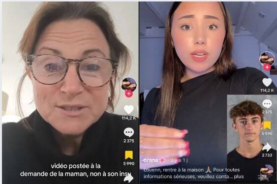"Louenn, donne-nous un petit signe de vie": l'appel déchirant de la maman de l'ado de 15 ans disparu dans le Var