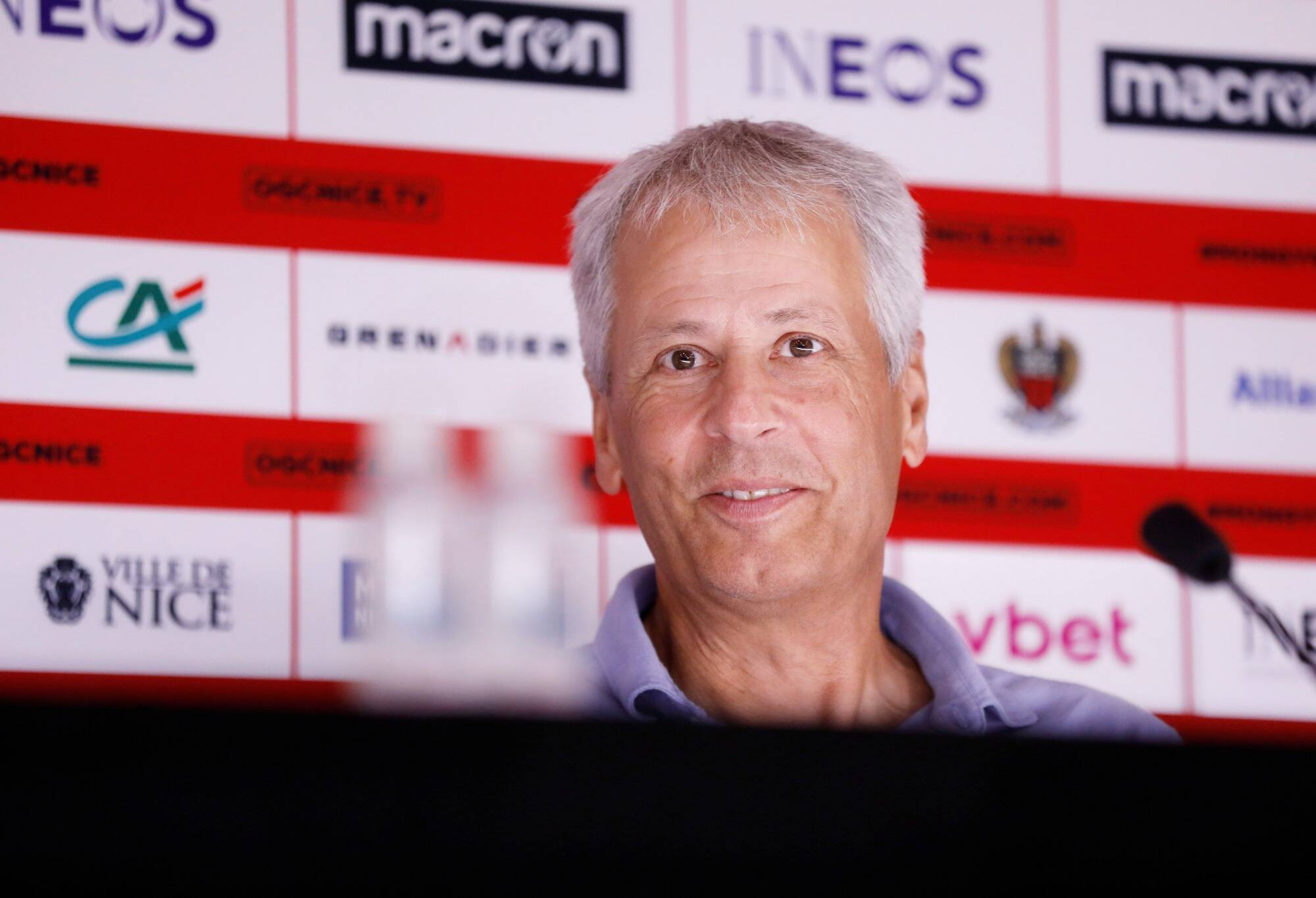 Interrogé sur son avenir à la tête de l'OGC Nice, Lucien Favre "ne sait pas"