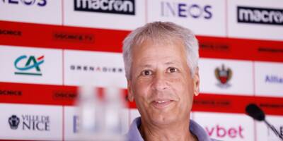 Interrogé sur son avenir à la tête de l'OGC Nice, Lucien Favre 