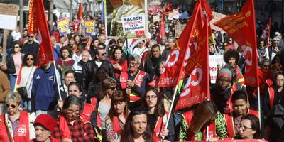 Retraites: 25.000 manifestants selon les syndicats à Nice, 15.000 à Toulon, mobilisation en baisse aussi à Draguignan... suivez la mobilisation en direct