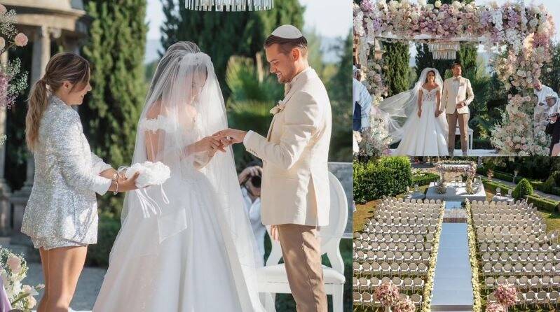 L'influenceuse Capucine Anav s'est mariée religieusement dans les Alpes-Maritimes