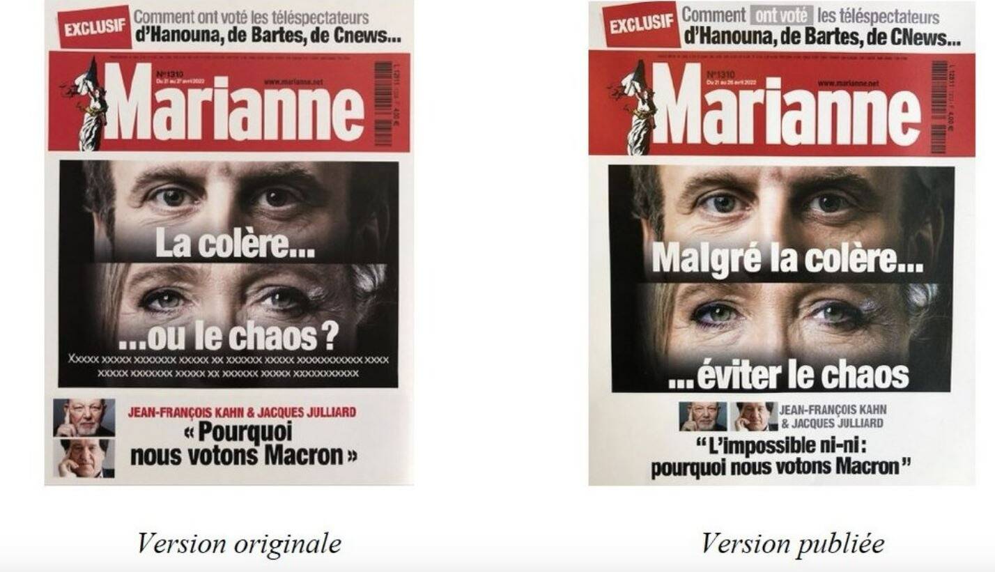 Présidentielle 2022: remous à Marianne autour d'une "Une" jugée trop partisane