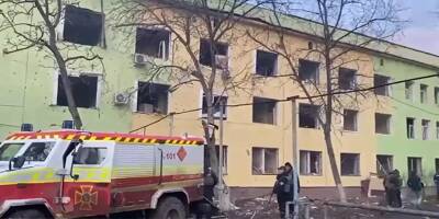 Guerre en Ukraine: indignation après le bombardement d'un hôpital pour enfants