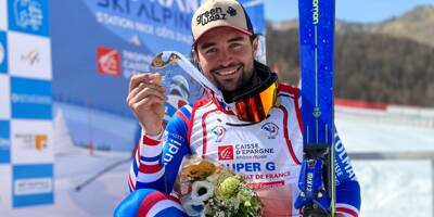 Matthieu Bailet encore en argent aux championnats de France de ski à Auron