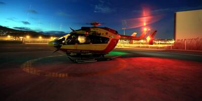 Un automobiliste héliporté en pleine nuit après un accident à Montmeyan