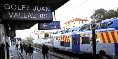 Une personne happée par un train ce jeudi, la circulation interrompue entre Nice et Cannes jusqu'à 21h30