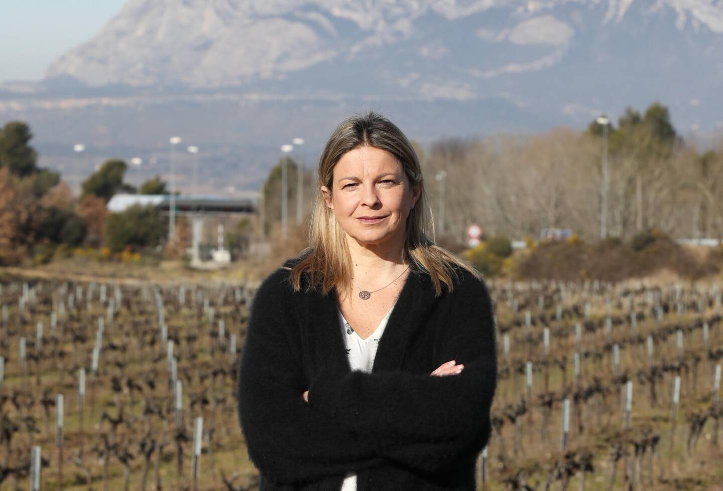 Fabienne Joly, présidente de la chambre d'Agriculture du Var