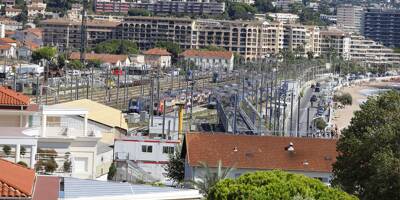 Un homme est mort happé par un train ce lundi matin à Cannes