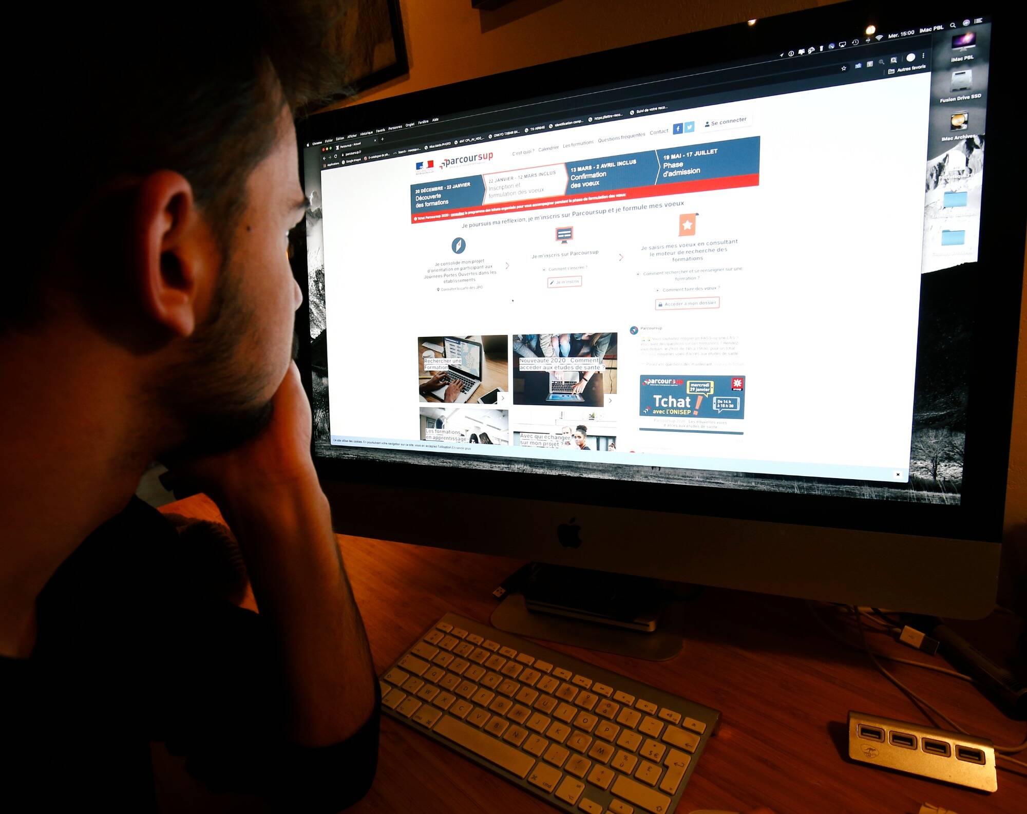 Perdu dans Parcoursup? Posez toutes vos questions à notre spécialiste lors de notre tchat