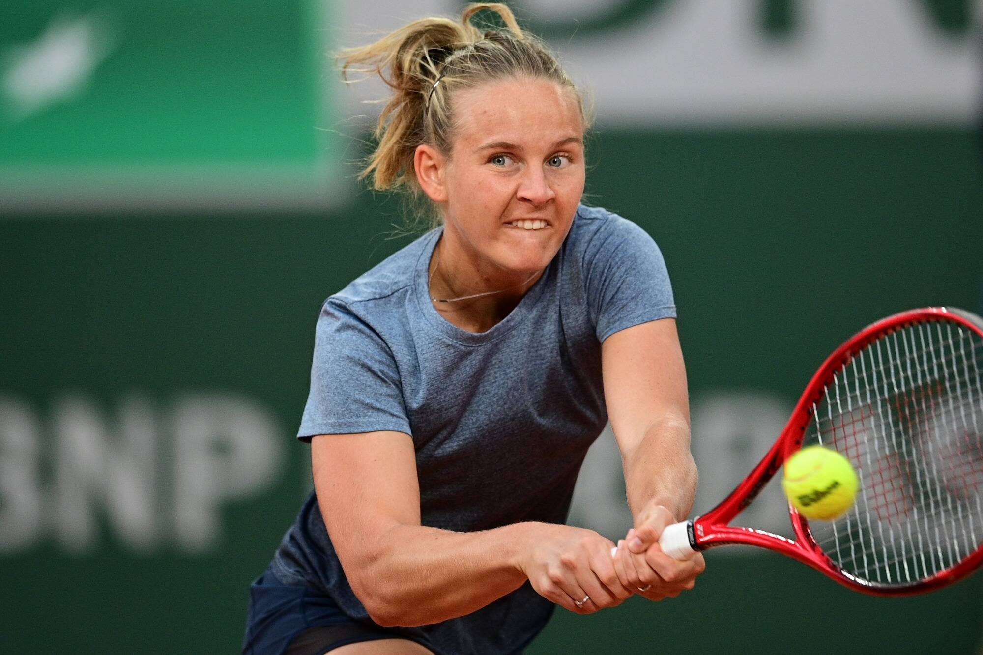La Niçoise Fiona Ferro qualifiée pour le 2e tour en trois sets à Roland-Garros