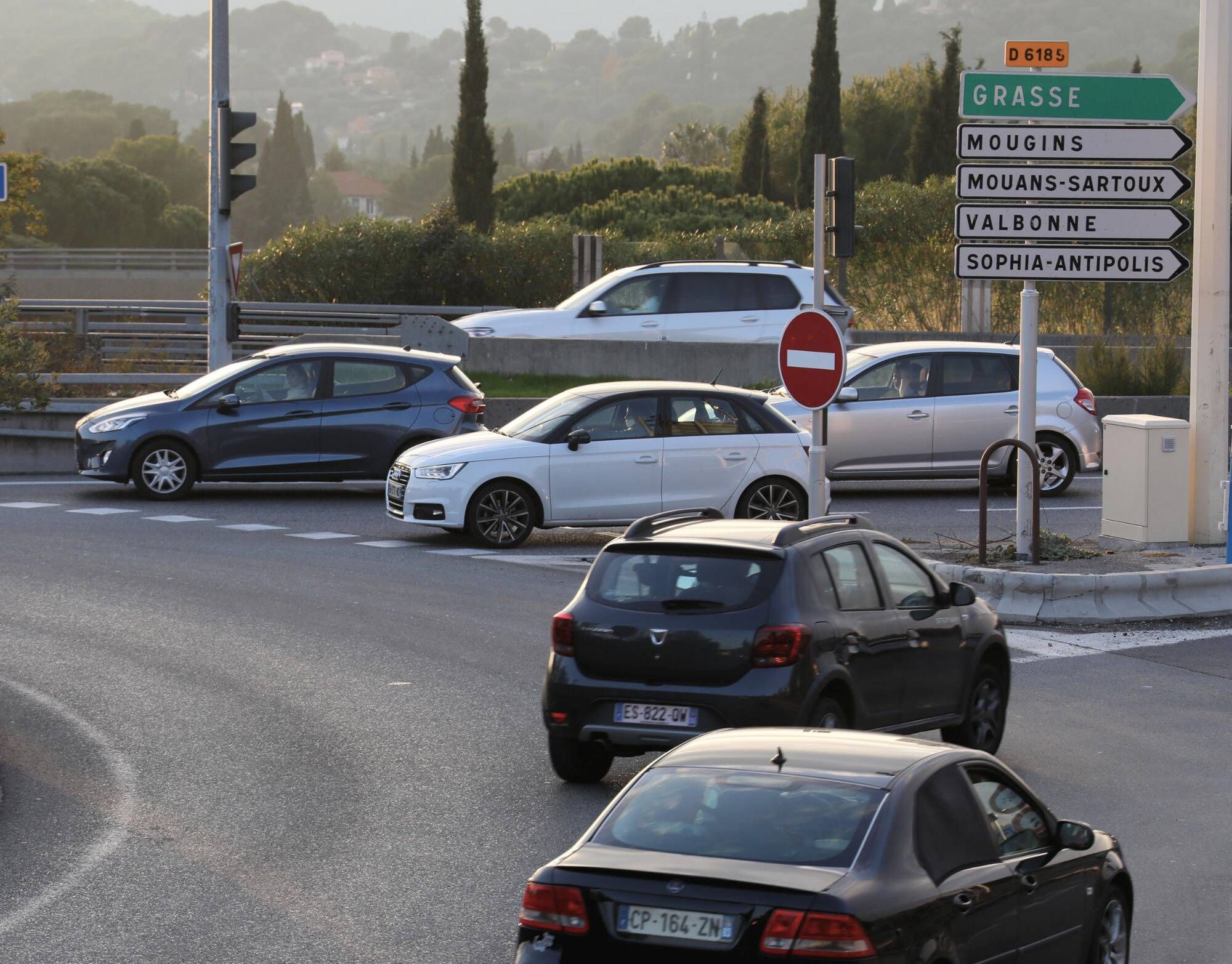 Une partie de la pénétrante Cannes-Grasse fermée pour travaux chaque soir et ce pendant plusieurs jours