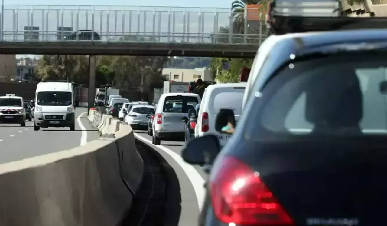 Un bouchon monstre de près de 14 km sur l'autoroute A8 à hauteur de Nice ce mardi matin