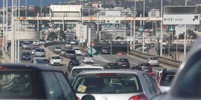 La circulation très compliquée à Nice: une partie de la voie rapide fermée après un accident