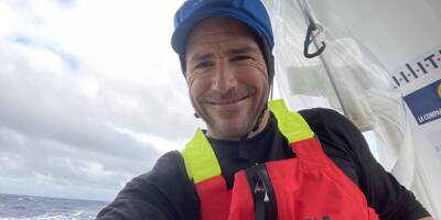 VIDEO. Le skippeur toulonnais Clément Giraud béat d'admiration devant des dauphins bicolores sur le Vendée Globe