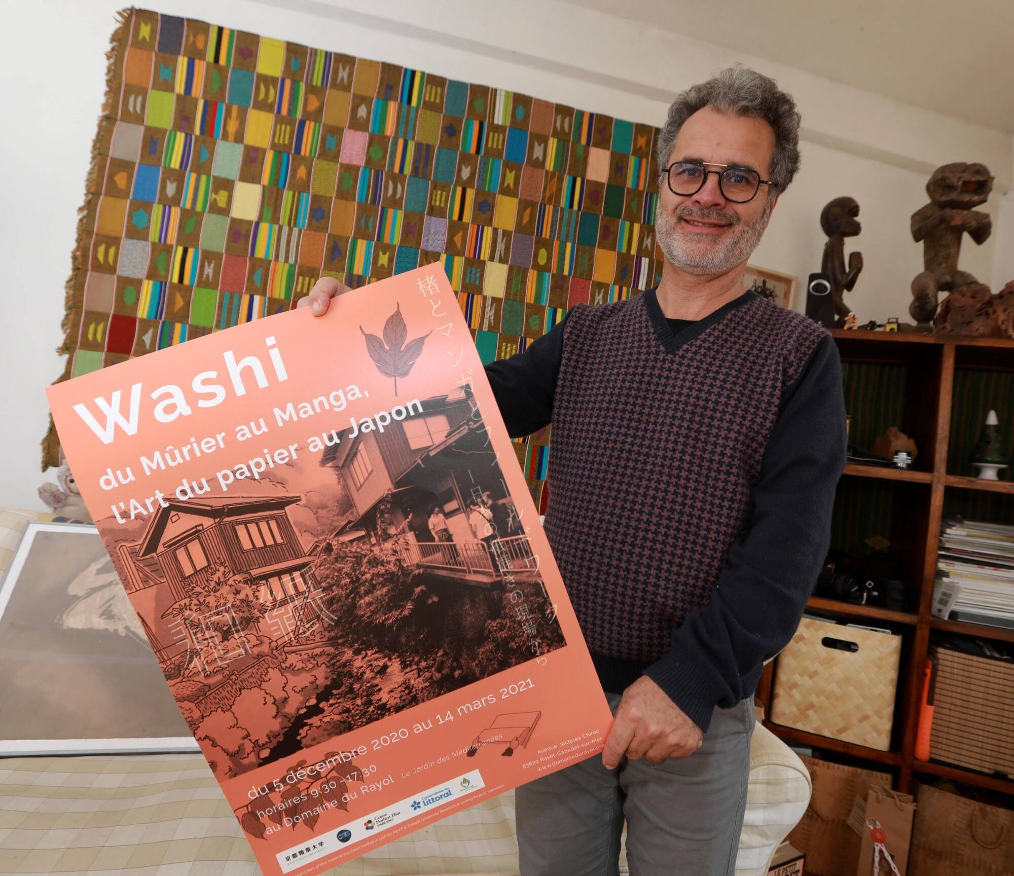 Ce chercheur hyérois multi-casquettes et engagé propose un regard étayé sur la culture et une exposition dans le Var