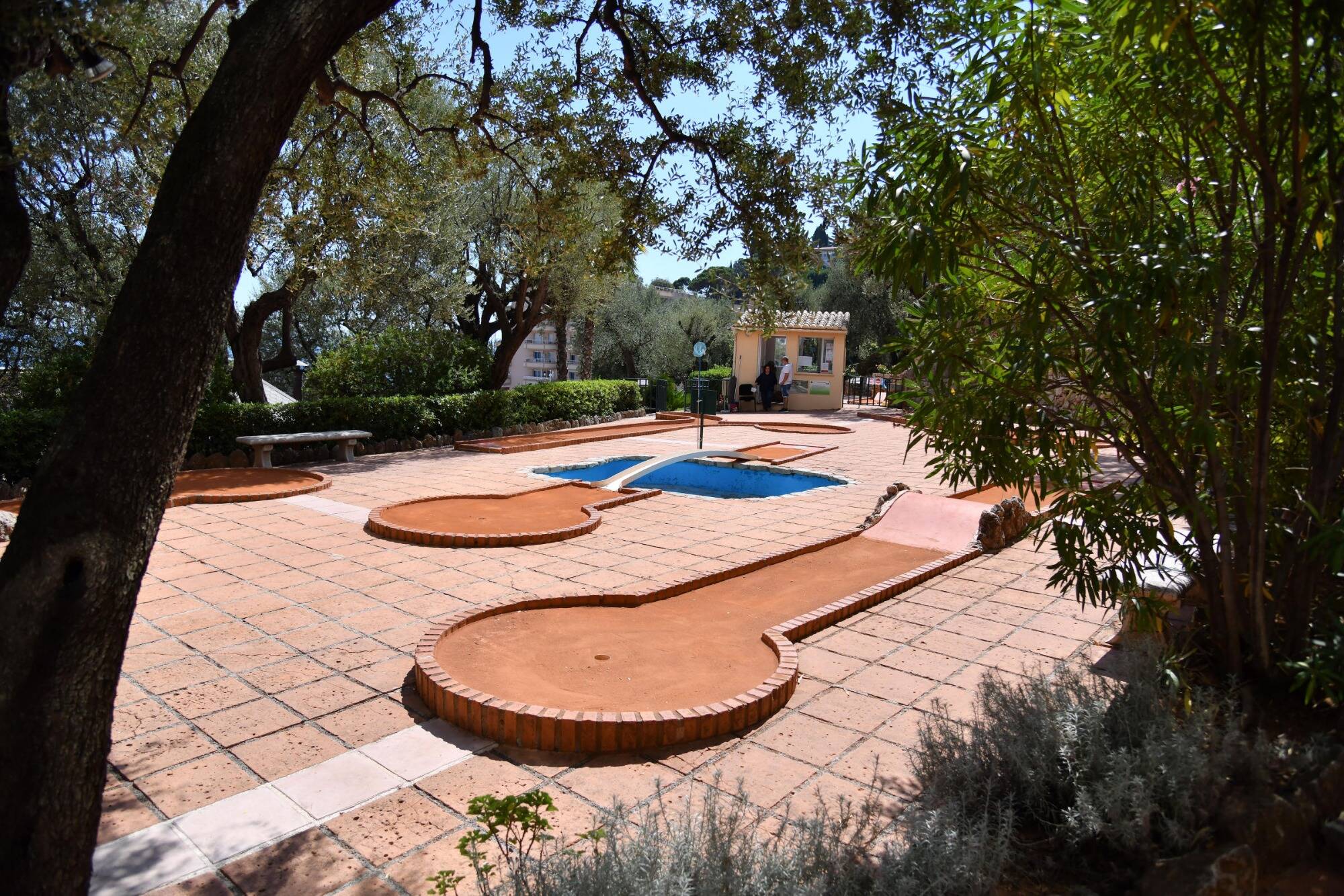 Le mini-golf du parc princesse Antoinette fermé en raison des conditions météo