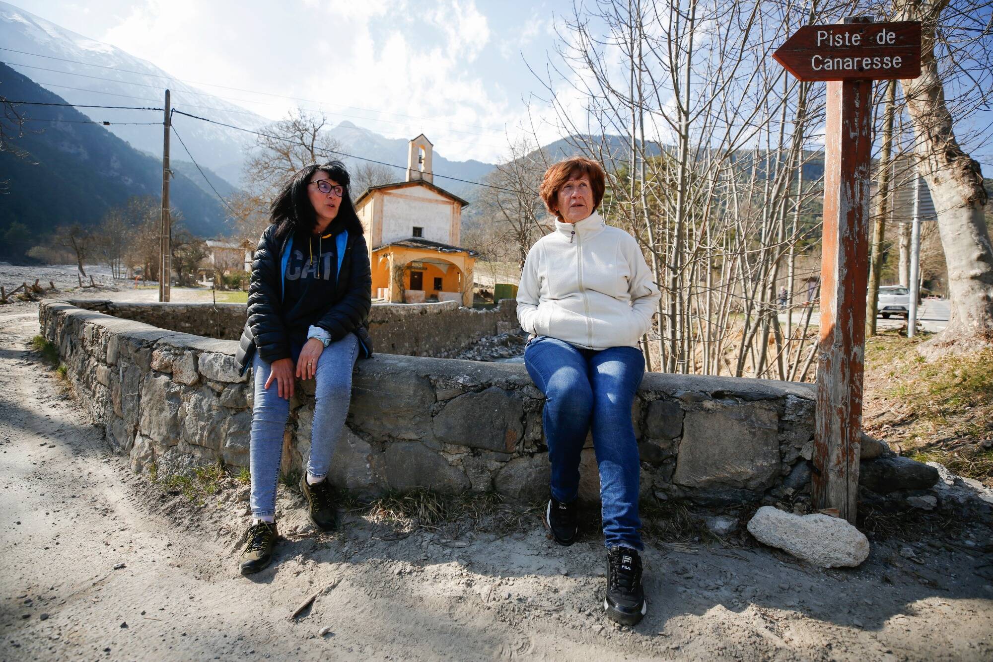 VIDEO. "Que la vallée de la Roya revive": six mois après la tempête Alex, le témoignage déchirant de deux habitantes de Tende