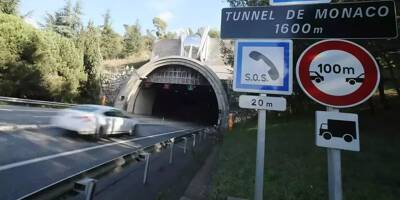 Le tunnel de l'A500 fermé de nuit jusqu'à ce vendredi pour des travaux de maintenance