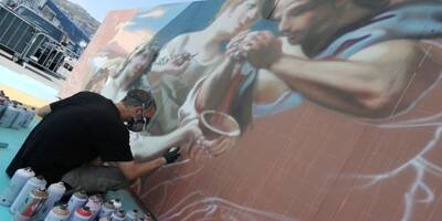 Onze street artists peignent sous vos yeux jusqu'à ce jeudi soir à Monaco
