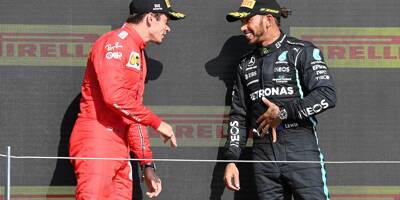 Le pilote de F1 Lewis Hamilton rejoindra Ferrari en 2025 et le Monégasque Charles Leclerc
