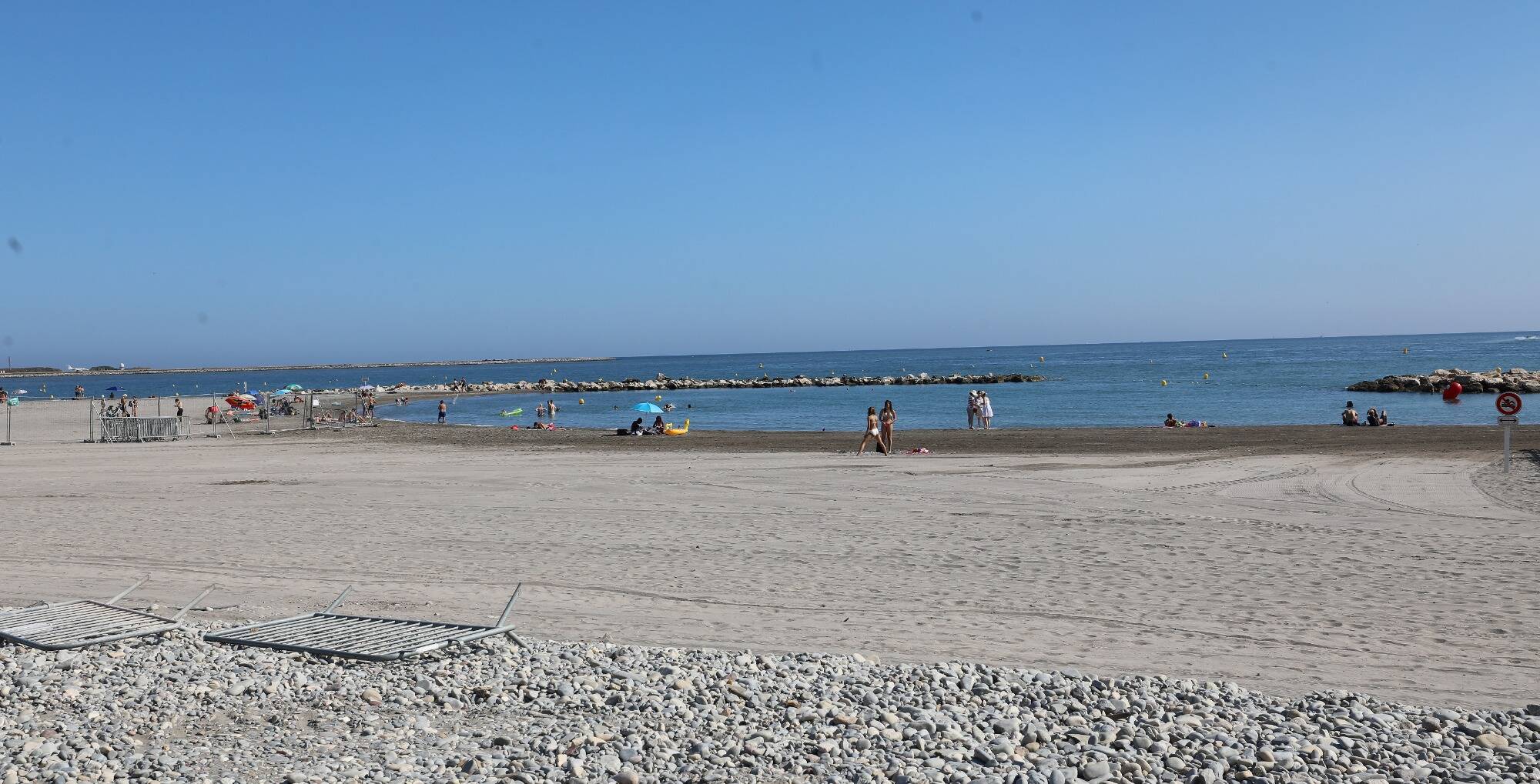 La fermeture des plages de Saint-Laurent-du-Var prolongée jusqu'au 7 mai