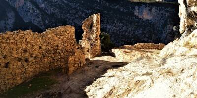 Loto du patrimoine: on connaît le montant de l'aide pour restaurer la forteresse troglodyte d'Aiglun